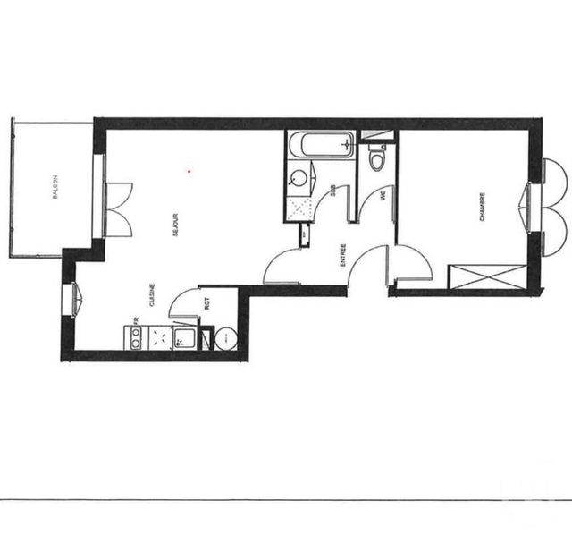 Appartement T2 à louer - 2 pièces - 45,29 m2 - Lege Cap Ferret - 33 - AQUITAINE