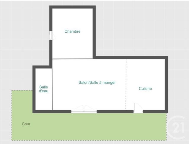 Maison &agrave; vendre - 2 pi&egrave;ces - 37,18 m2 - Eysines - 33 - AQUITAINE