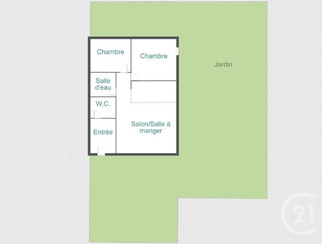 Maison &agrave; vendre - 3 pi&egrave;ces - 57,07 m2 - Eysines - 33 - AQUITAINE