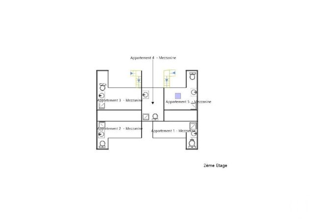 Appartement &agrave; vendre - 5 pi&egrave;ces - 59,09 m2 - Begles - 33 - AQUITAINE
